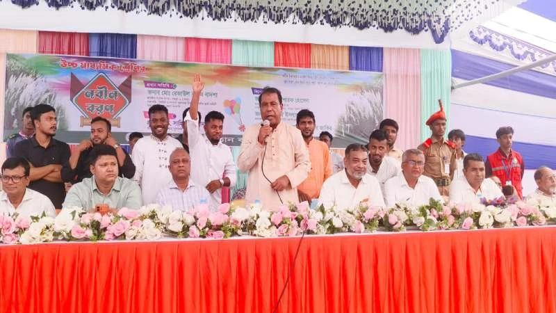 বগুড়া সরকারি শাহ সুলতান কলেজে উচ্চ মাধ্যমিক শ্রেণির নবীনবরণ অনুষ্ঠিত